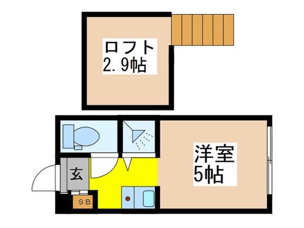 ハーモニーテラス西荻南の物件間取画像